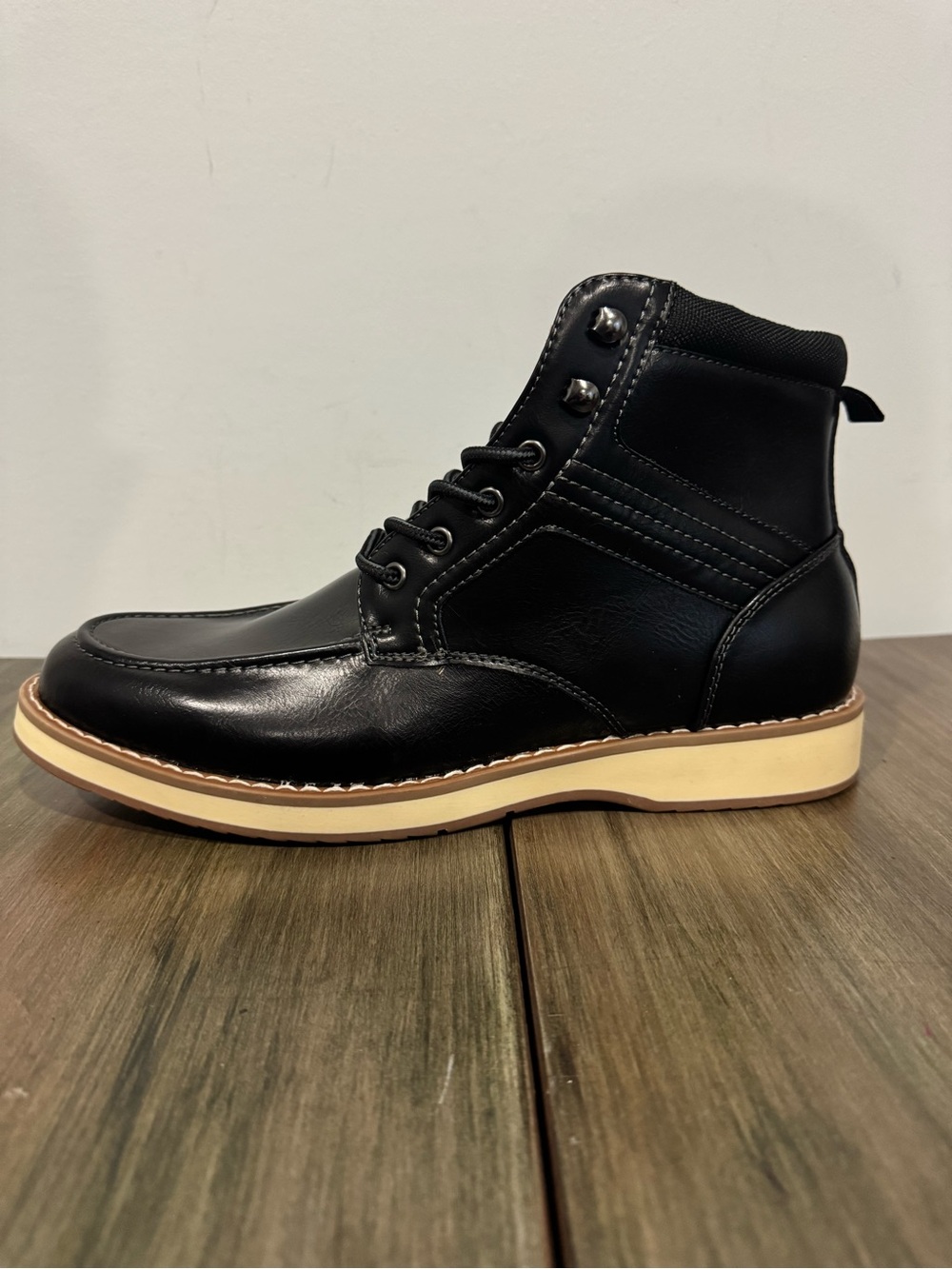 STEVE MADDEN P-DOYERS LACE UP CASUAL MEN BOOTS